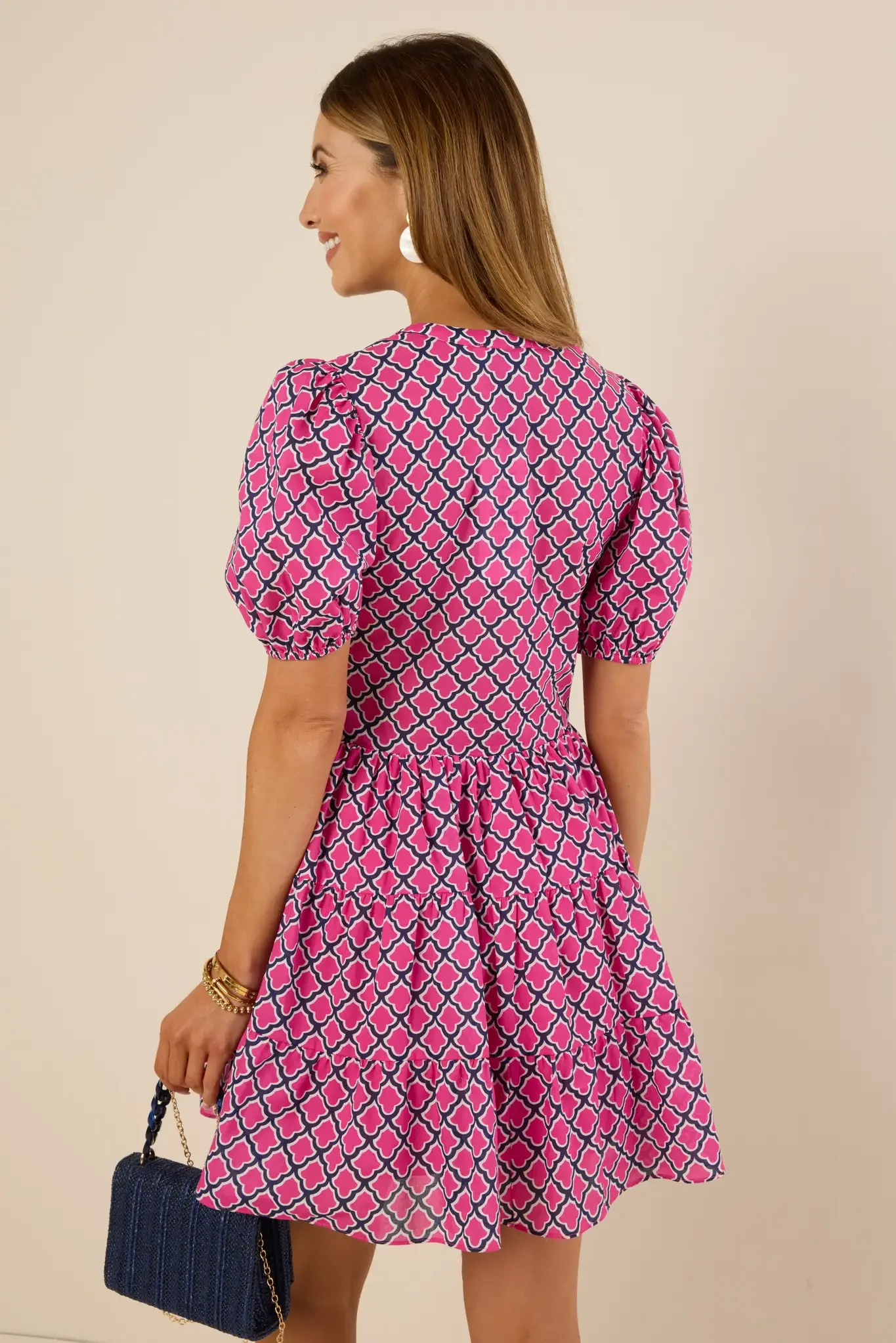 Meredith Dress- Pink