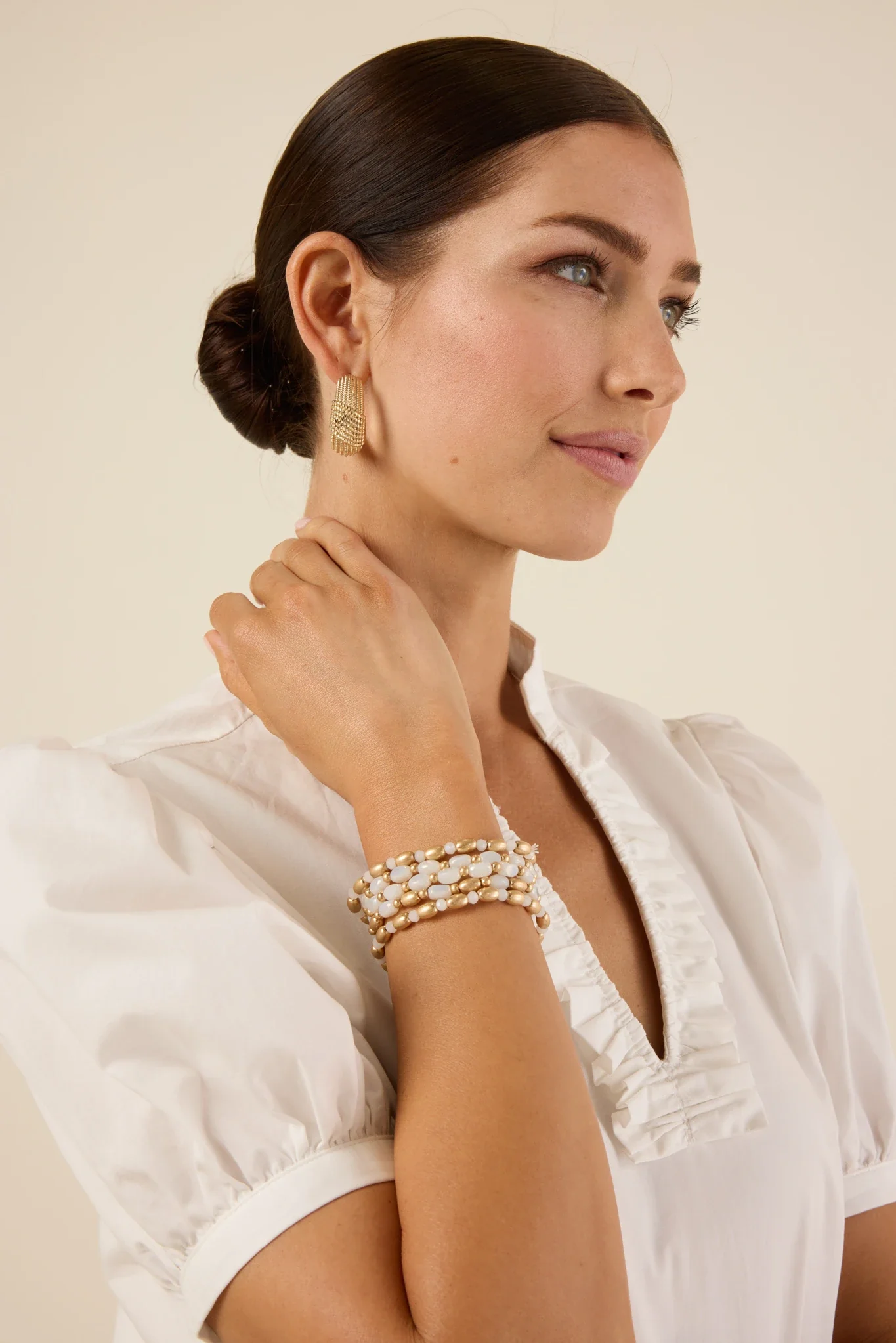 Rae Bracelets- White