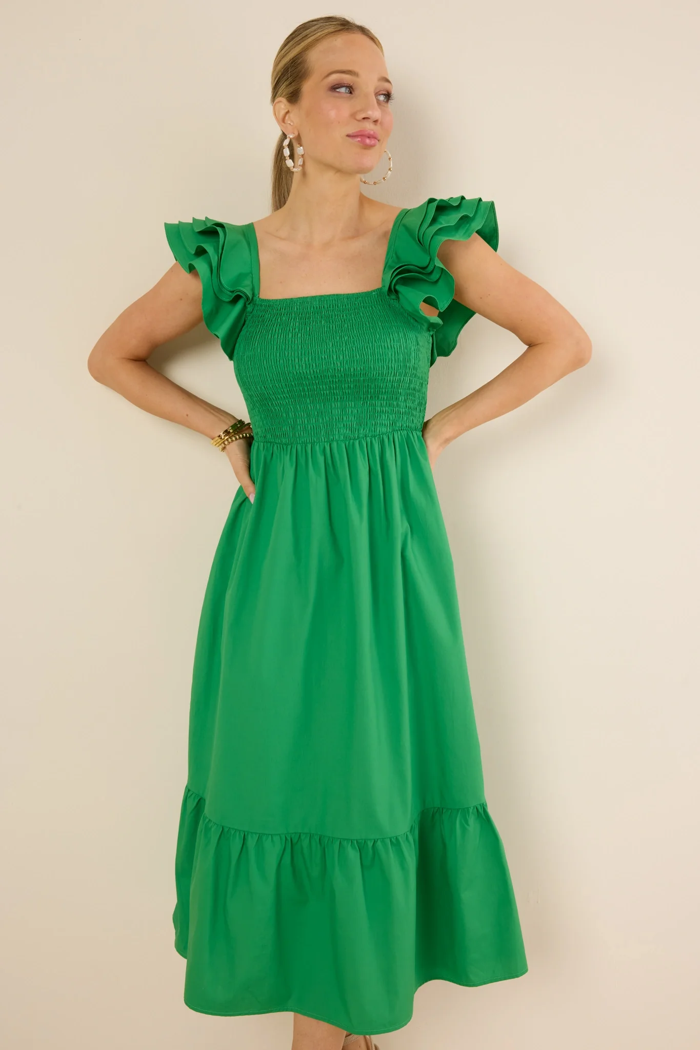 Camden Dress- Green