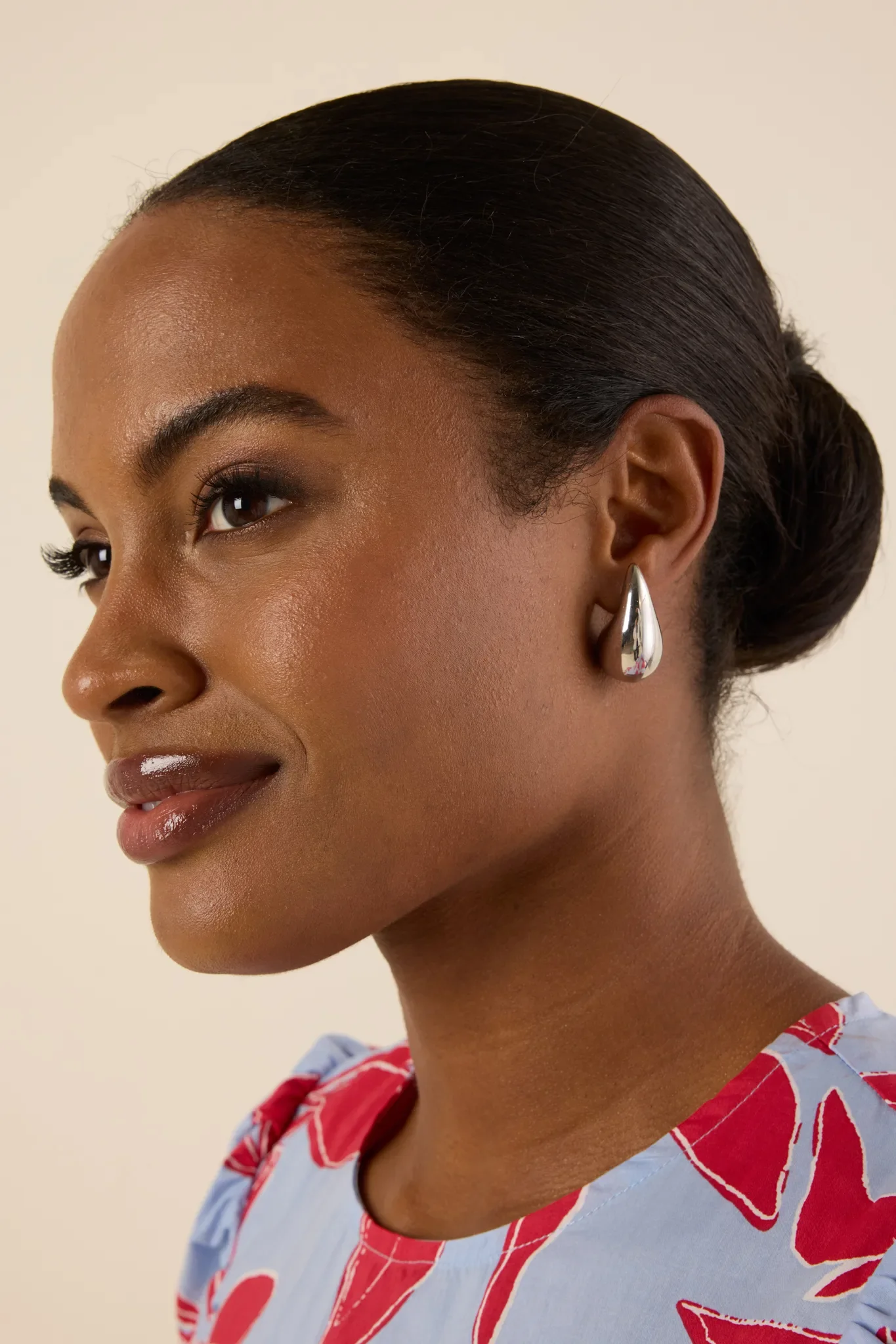 Aislyn Earrings Mini- Silver