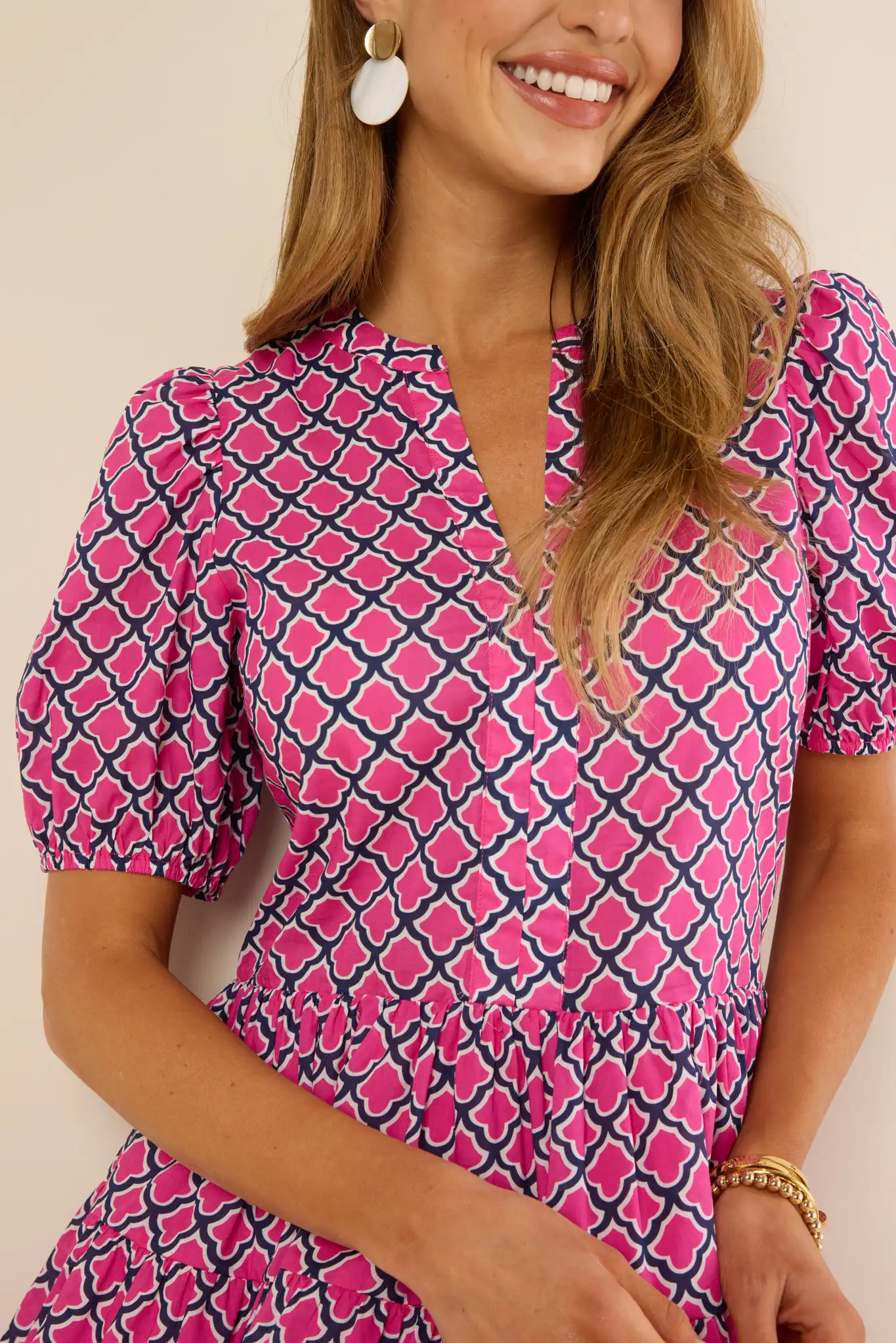 Meredith Dress- Pink